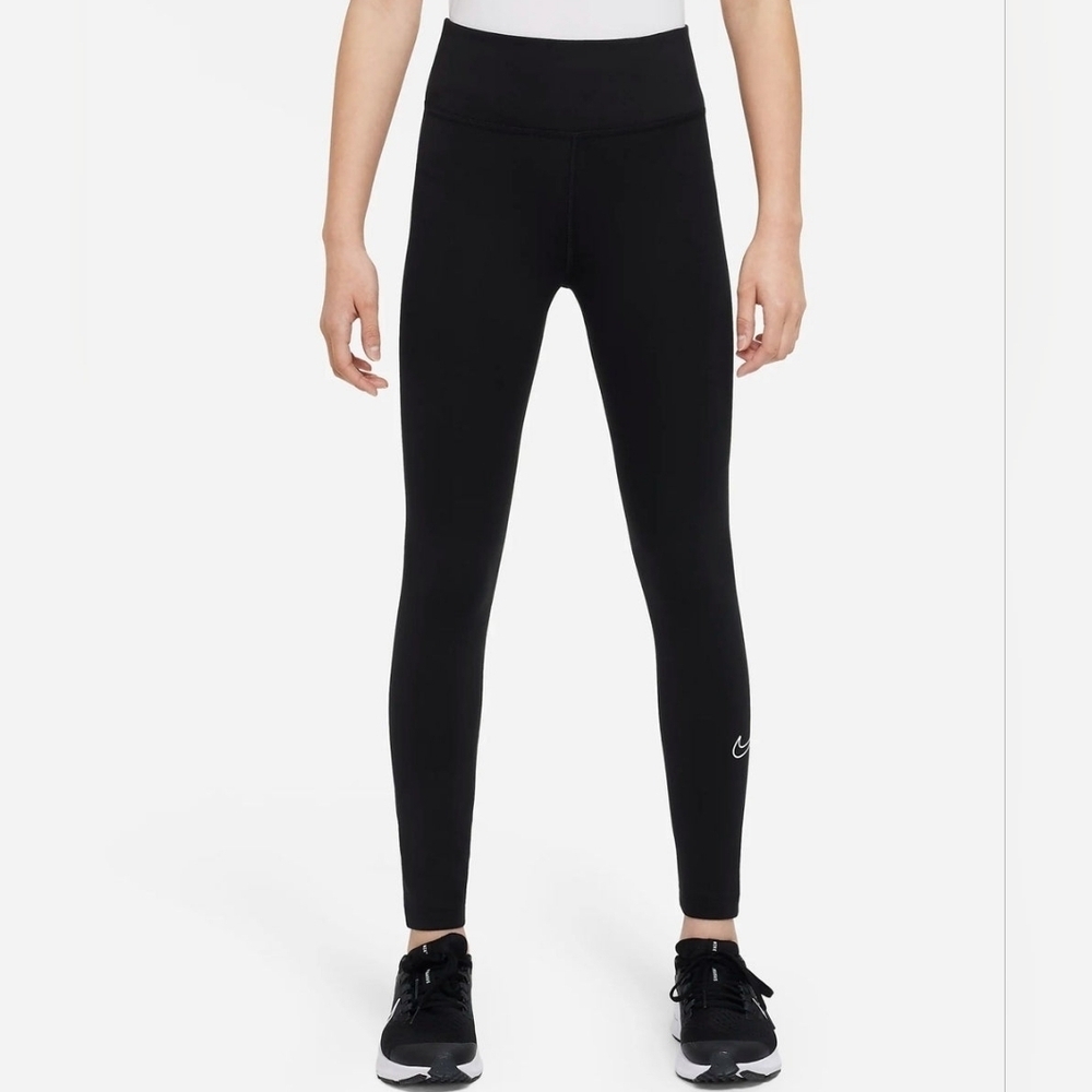 NIKE LEGGINS THERMA-FIT ONE OUTDOOR JR DV3135 010 Sz Large